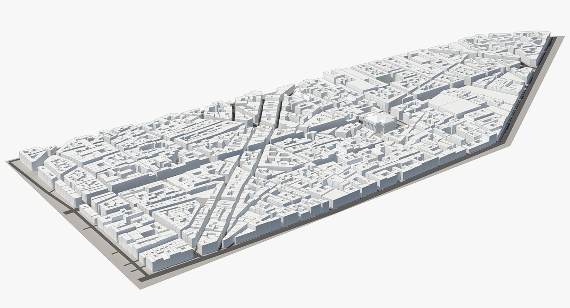 City District 3D model preview