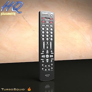 remote control digital media 3d model