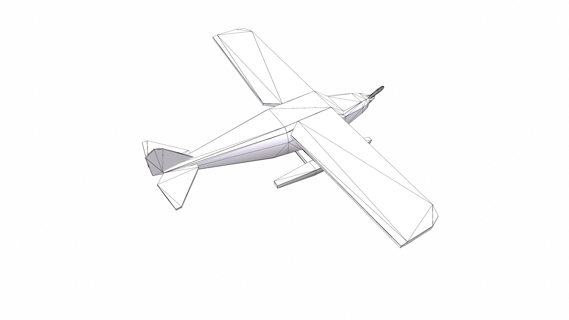 Free Low-poly Floatplane PBR 3D Model - TurboSquid 2446919