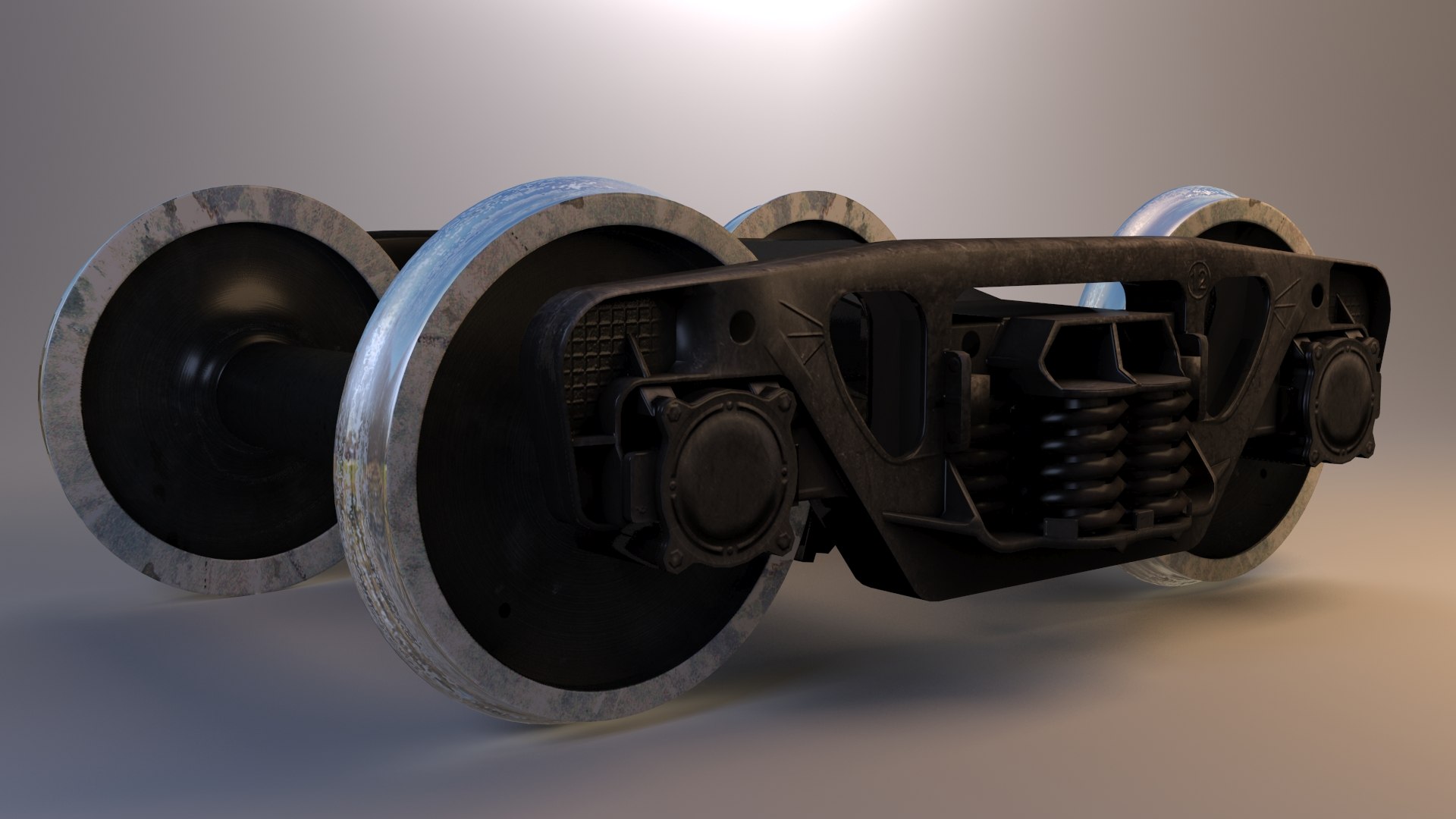 3d Russian Bogey 18-100 Model