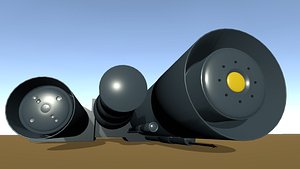 sci-fi parts 3D model