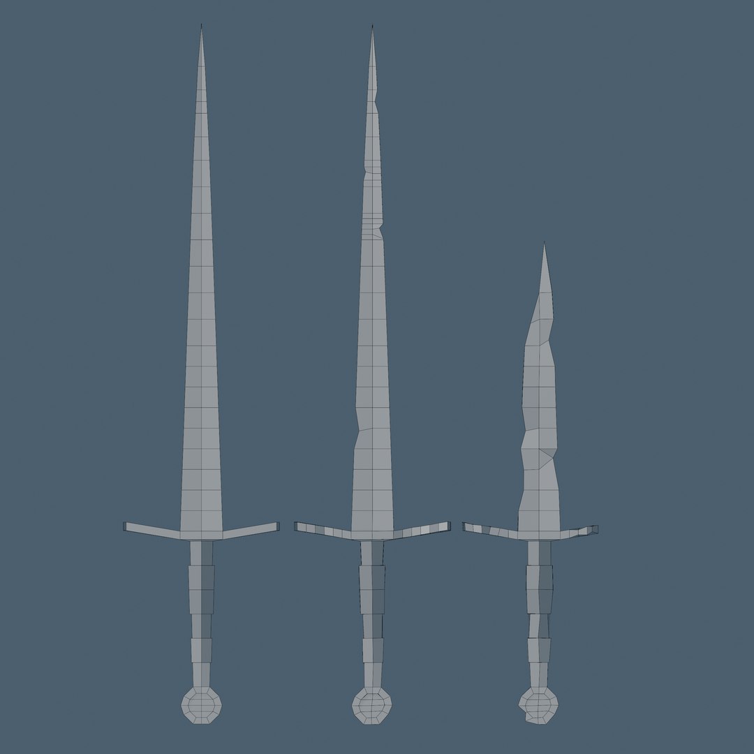 3D Low Poly Medieval Arsenal Pack 1 Model - TurboSquid 2539582