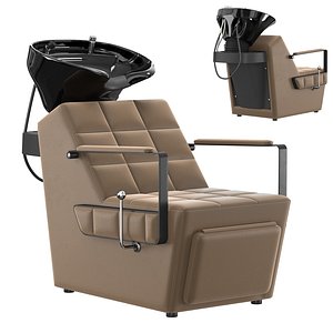 3D SAVANNAH SHAMPOO BOWL AND CHAIR