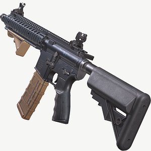 M4A1 PBR Game Ready Triple A