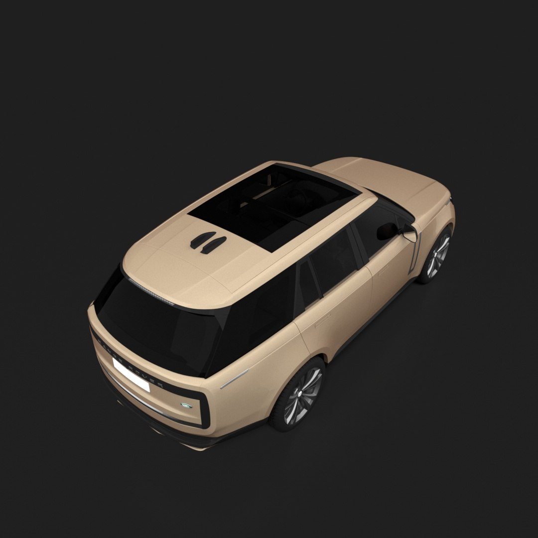 3D Land Rover Range Rover - TurboSquid 2453447