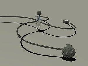 scuba regulator 3d max
