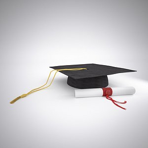Hat and diploma