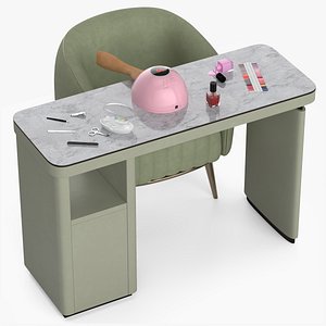 3D Manicure Tools Collection 4