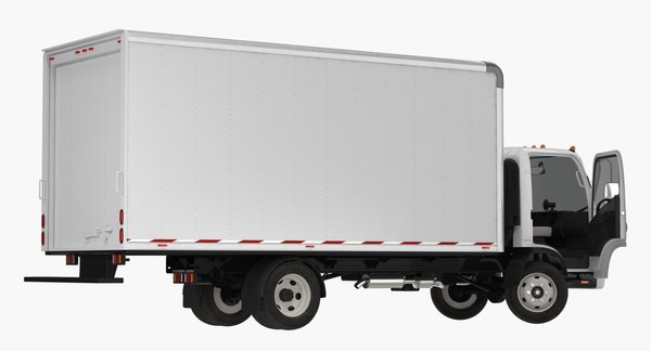 Box truck isuzu npr 3D model - TurboSquid 1233256