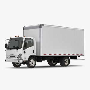 Box Truck Isuzu NPR 2018
