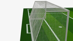 soccer goal 3D model