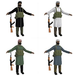 3d pack mujahideen model
