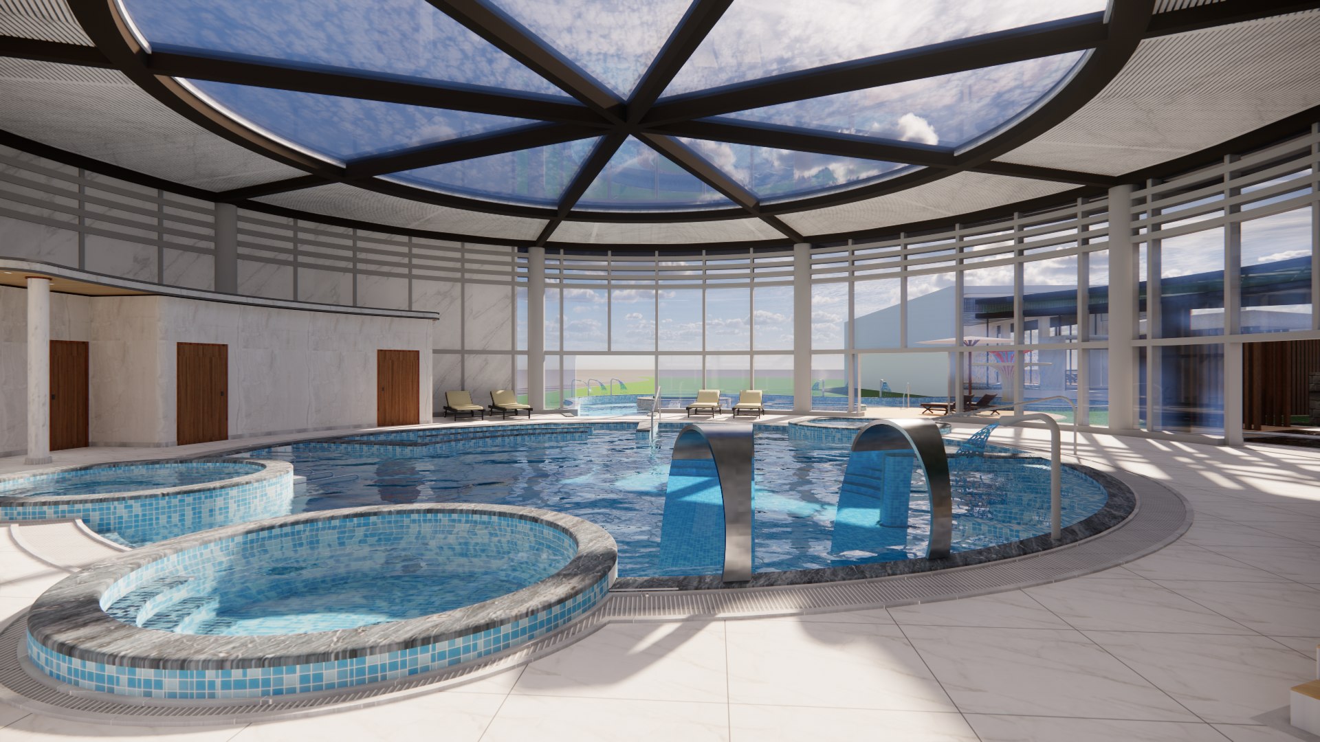 Collection Swimming Pools -B3 3D Model - TurboSquid 2493852