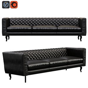 boutique leather 3d max