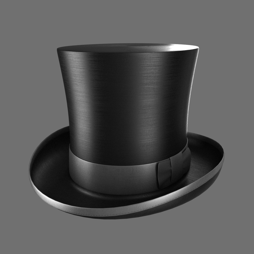 Шляпа цилиндр 8. Шляпа цилиндр. Шляпа цилиндр 3d. Цилиндр шляпа 3д модель. Шляпа цилиндр 3d модель.