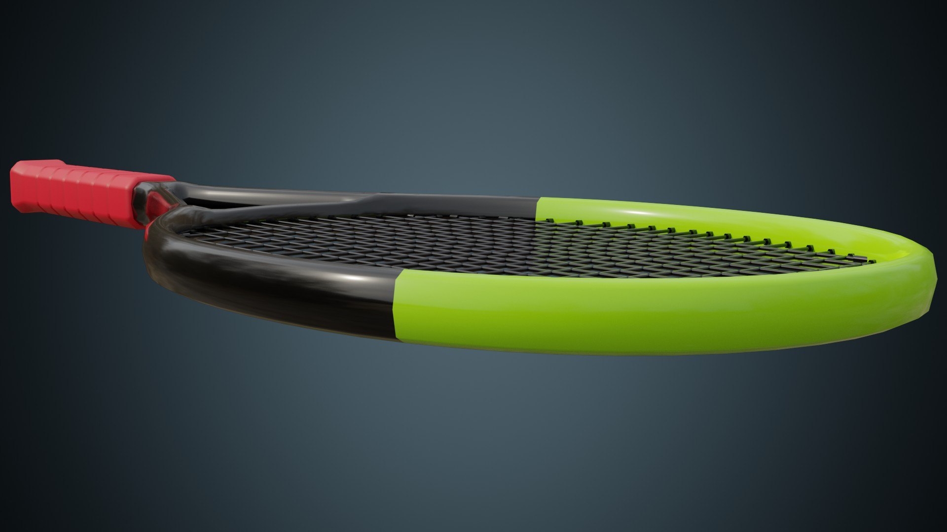 Tennis Racquet 1 Basic Model - TurboSquid 2005866