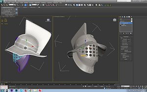 helmet gladiator 3D model