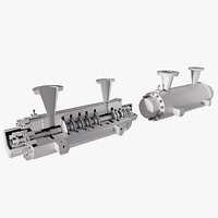 Centrifugal Compressor Cutaway