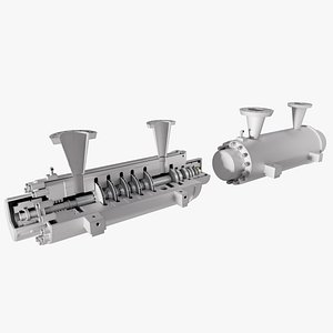 Centrifugal Compressor Cutaway