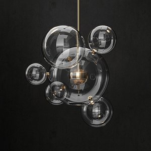 giopato coombes bolle chandelier 3D