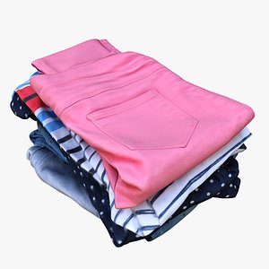 Pile of Clothes Kids