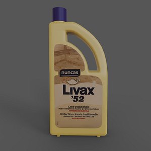 emulsion wax Nuncas Livax'52 1L 3D model
