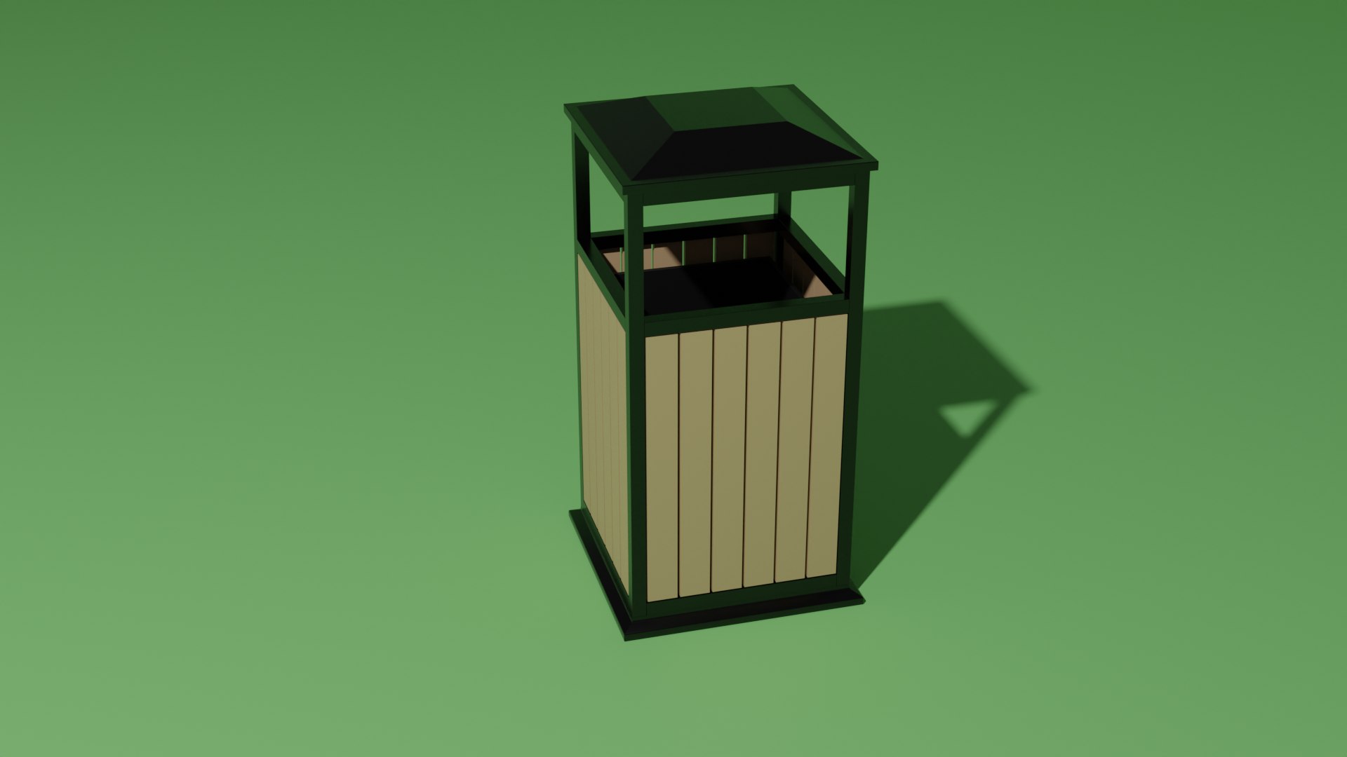 Trash bin 3D model - TurboSquid 1899491