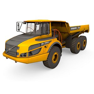 Articulated dump truck VOLVO A25G 3D model