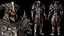 DEMON BOSS FANTASY CHARACTER Vol 1 PRONTO PARA JOGO Modelo 3D Low-poly