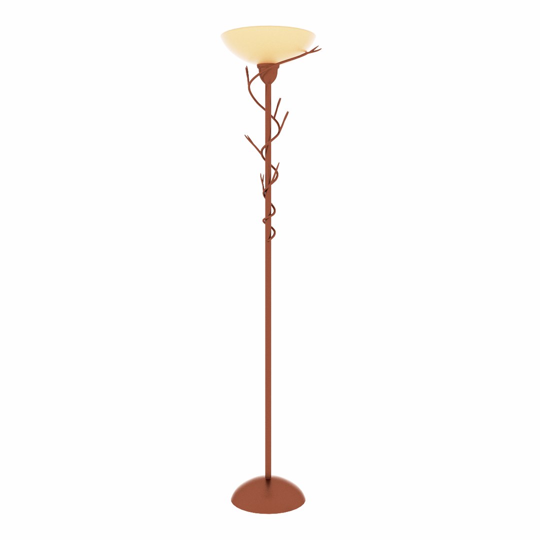 3d Model Of Bronze Lighting Pack Lamp