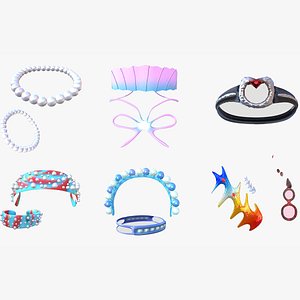 3D Jewelry collection model