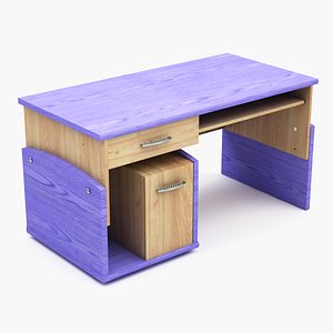 3D model Child desk