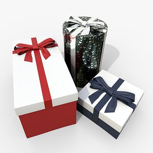 Gift Boxes - Bow Collection Trio