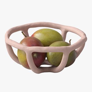 3D Nested bowl with mango
