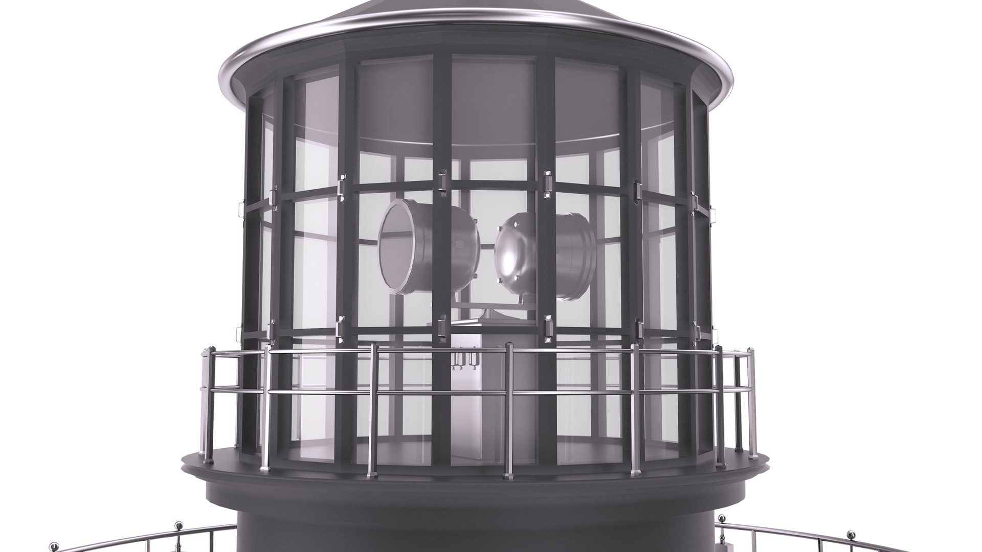 3D model Lighthouse Top - TurboSquid 1899566