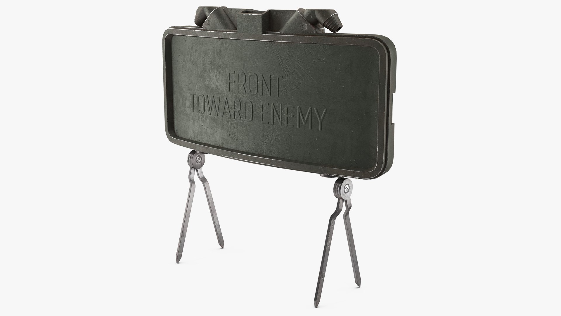 Claymore M18A1 Anti-Man Mine Game Weapon 3D model preview