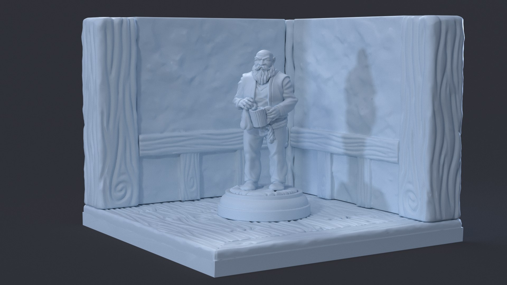 Innkeeper DnD 3D Print model Modelo 3D - TurboSquid 2045366
