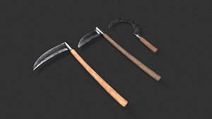 sickle tool 3D model