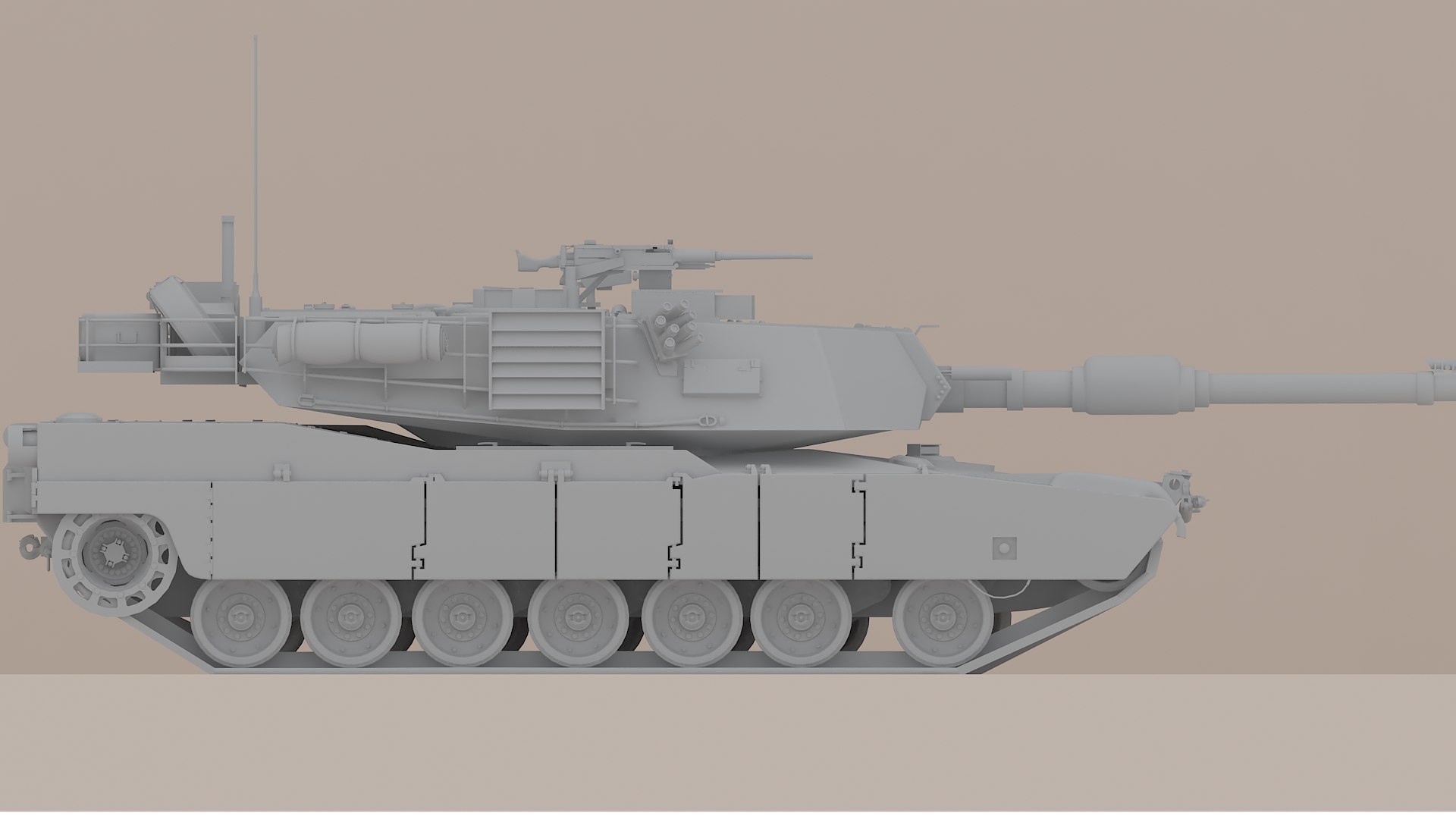 Abrams Tank 3D Model - TurboSquid 1169119