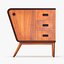 3D vintage sideboard