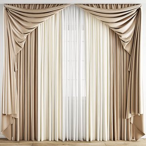 3D Curtain178 model