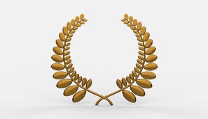 3D laurel wreath 3D model