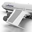 Boeing 747-100B Lufthansa Rigged