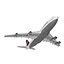 Boeing 747-100B Lufthansa Rigged