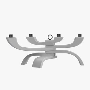 Nordic Shine candlestick 4-arm