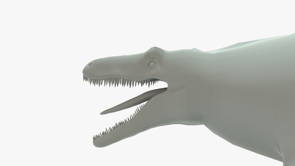 modelo 3d Mosasaurus Rigged Basemesh - TurboSquid 2064808