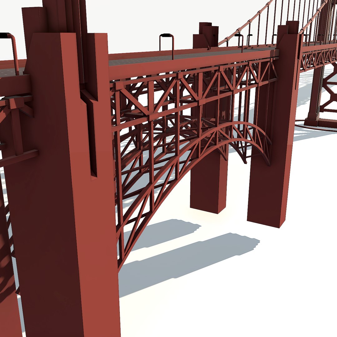 Golden Gate Bridge 3d 3ds