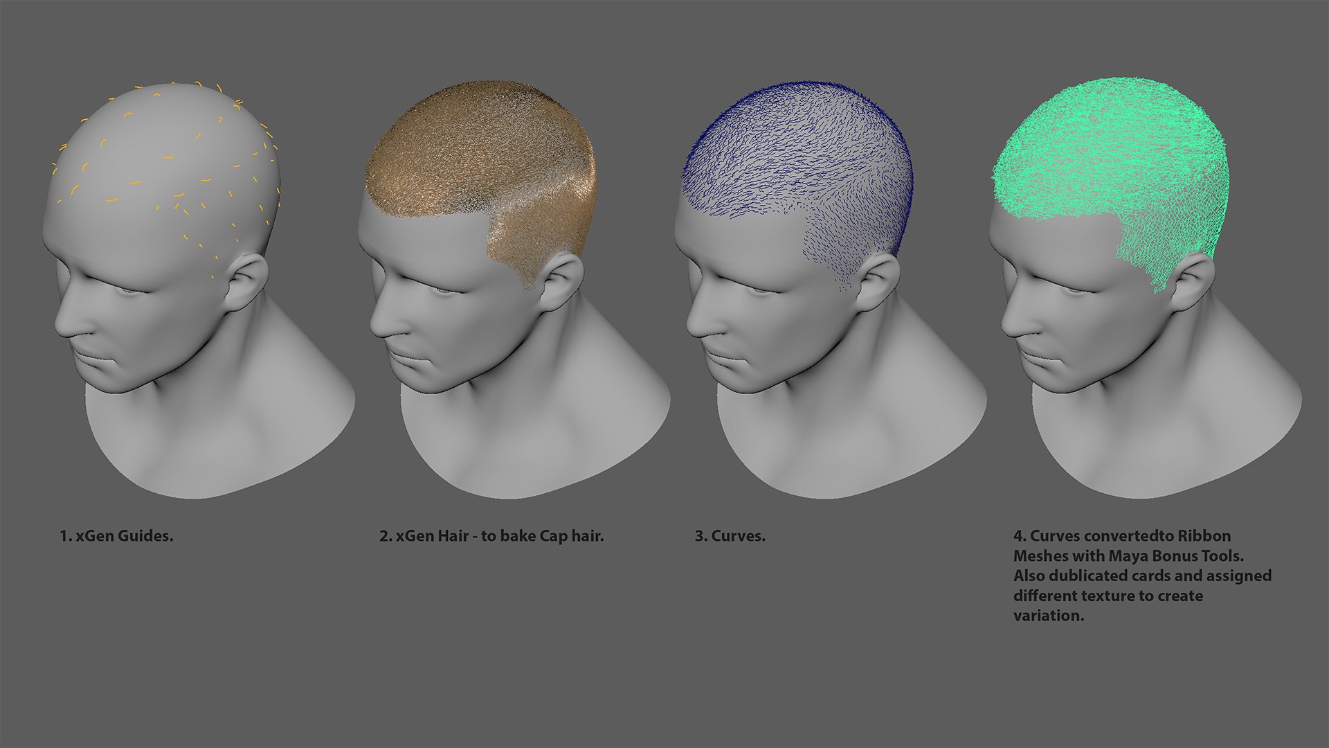 Hair Character Hairstyle 3d Turbosquid 1672499 4897