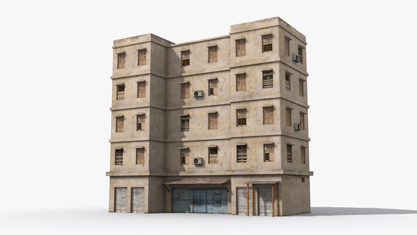 Arab Middle East Building x3 3D model - TurboSquid 1901027