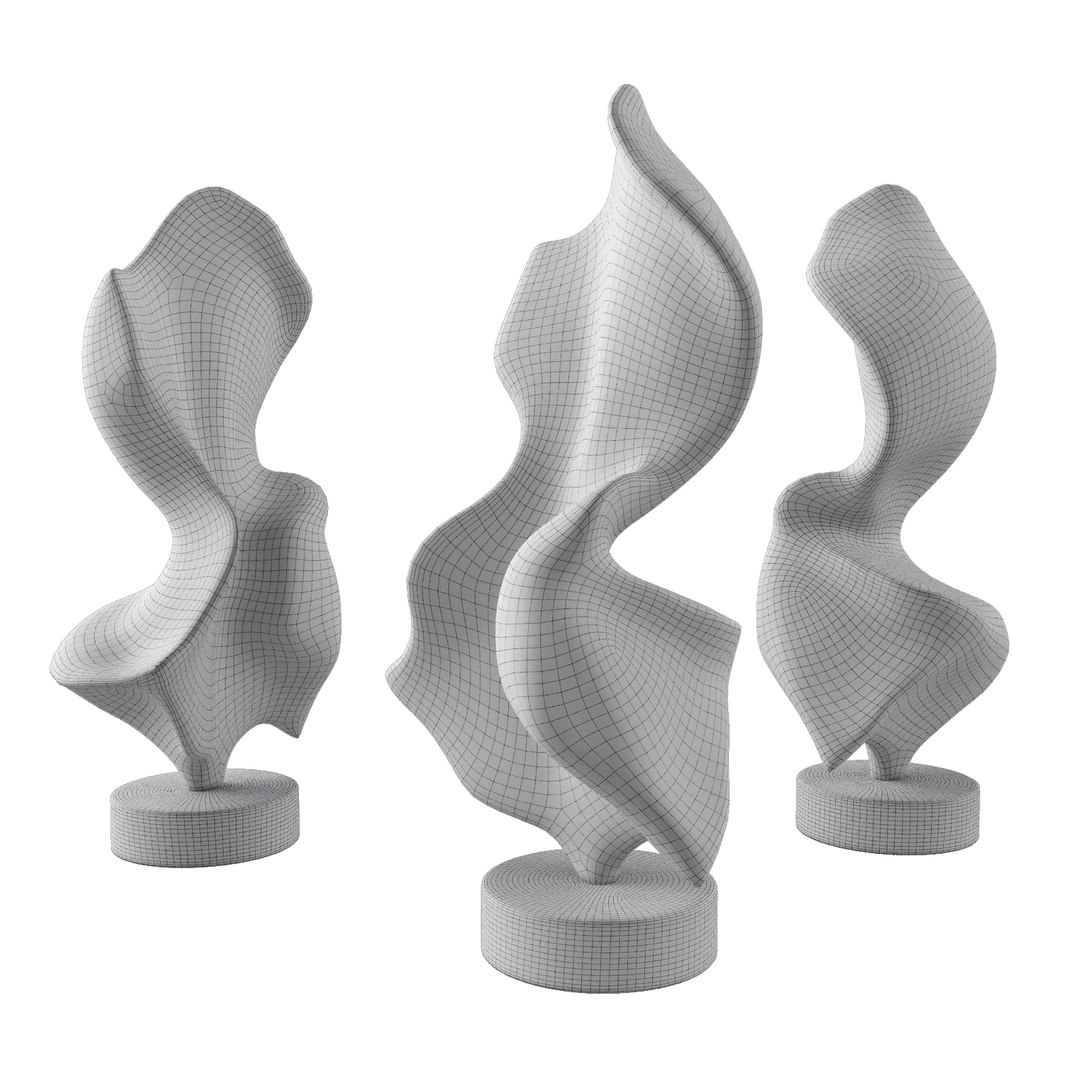 Metal Leaf Abstract Model - TurboSquid 2216749